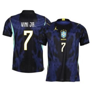 Brazil VINI JR. #7 Away World Cup 2026 Soccer Jersey – Player Version