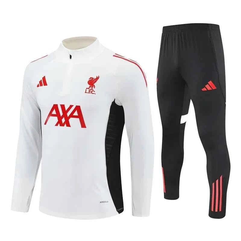 1e91e70c18eb26c1.jpg Liverpool Training Tracksuit 25-26 Long white (Kids And Man ) - Image 1