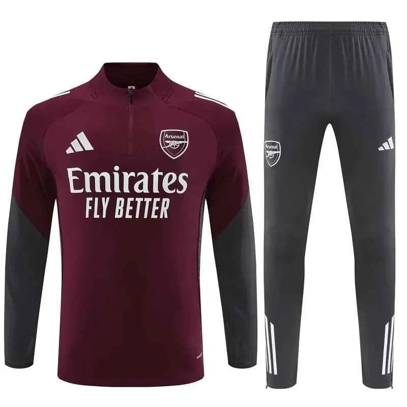 866433b26b247793.jpg Arsenal Training Tracksuit Red 25-26 (Kids And Man ) - Image 1