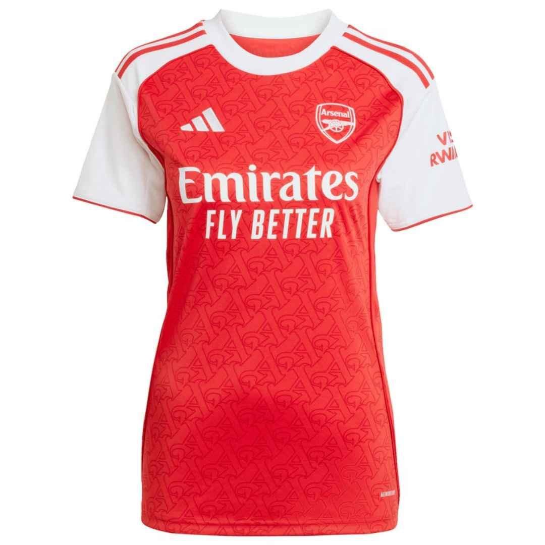 Women-Arsenal-Home-Jersey-2025-26.jpg Arsenal Soccer Jersey Home 2025/26 Womens - Image 1
