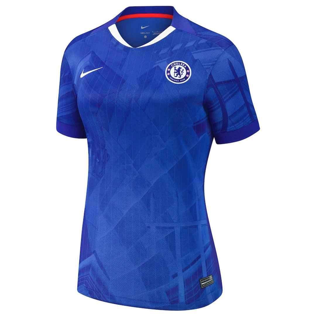 Women-Chelsea-Home-Jersey-2025-26.jpg Chelsea Soccer Jersey Home 2025/26 Womens - Image 1