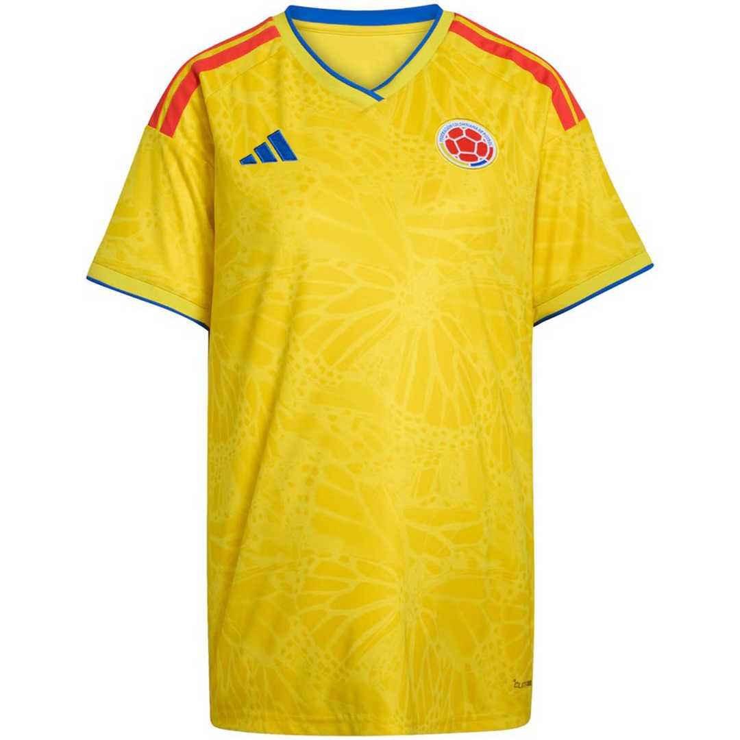 Women-Colombia-Home-Jersey-World-Cup-2026.jpg Colombia Home Soccer Jersey World Cup 2026 Womens - Image 1
