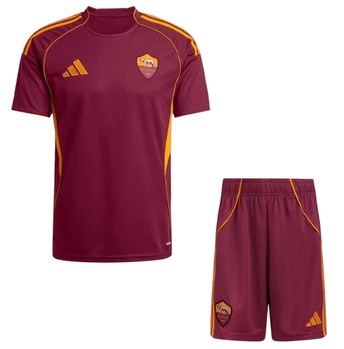 adidas-s-roma-home-soccer-fan-jersey-kit-2025-26-54690268610869.png ROMA HOME SOCCER JERSEY KIT 2025/26 fan version - Image 1