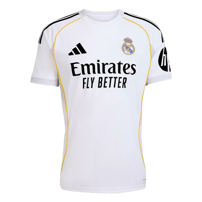 f61be3e08e72a642f650dabd12757cde.png REAL MADRID HOME JERSEY 2025/26 FAN Version - Image 1