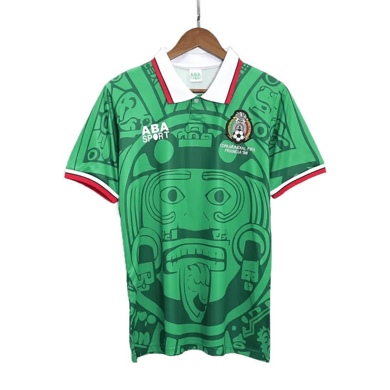 world-jersey-s-retro-1998-mexico-home-jersey-54759879213365.png Retro Mexico 1998 Home Jersey - Image 1